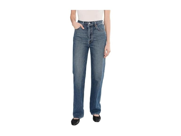 Levi's Women's Ribcage Full Length Jeans - Image 1