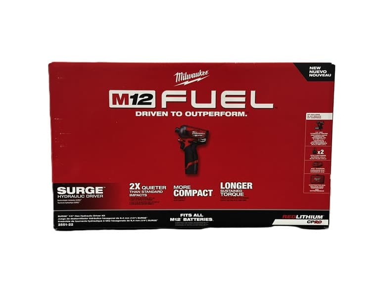 Milwaukee 2551-22 M12 FUEL SURGE 1/4in Driver Kit - Image 1