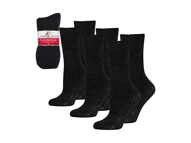 Debra Weitzner Men (OS) Anti-Skid Hospital Socks - Image 1