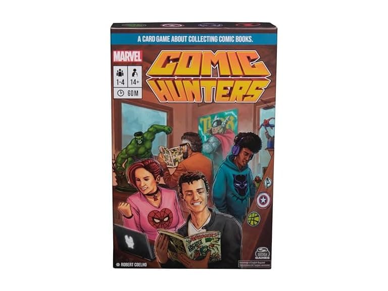 Marvel Comic Hunters, Comic Collecting Strategy Card Game - Image 1