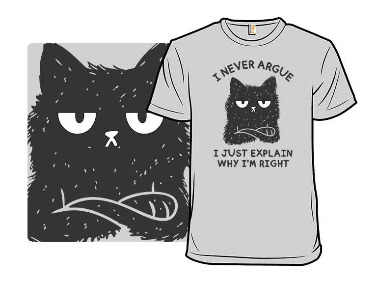 I Never Argue - Image 1