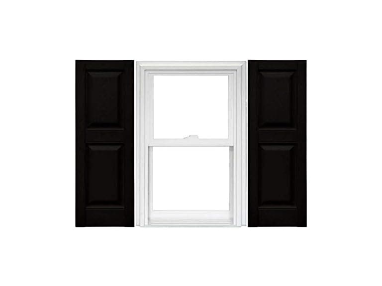  Mid America Raised Panel Vinyl Shutters - Image 1