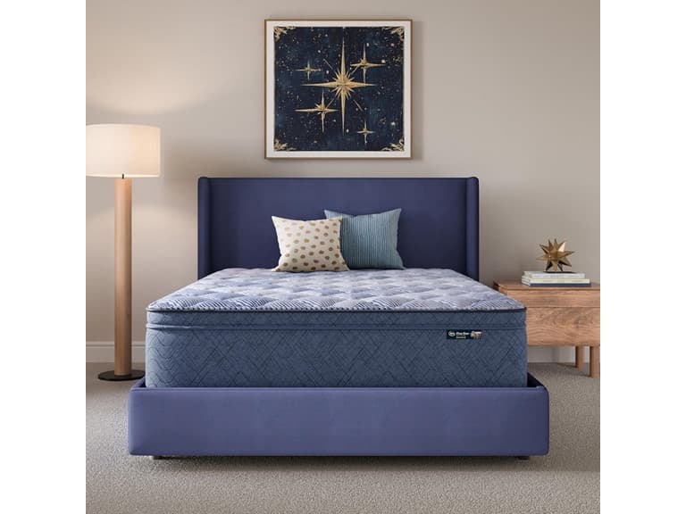 Serta Five Star Mattress Tranquility 16-Inch Plush Pillow Top - Image 1