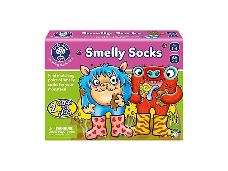 ORCHARD TOYS Moose Smelly Socks Game - Image 1