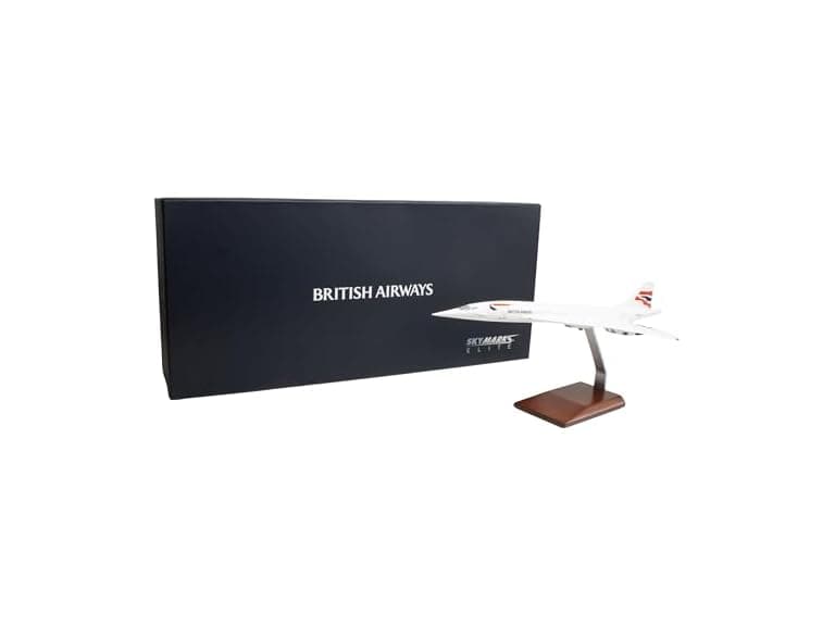 SkyMarks Elite British Airways Concorde 1/100 Scale Model - Image 1