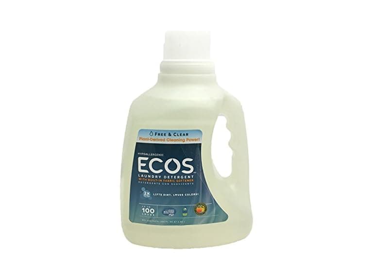 ECOS Hypoallergenic Laundry Detergent Free Clear 100oz - Image 1