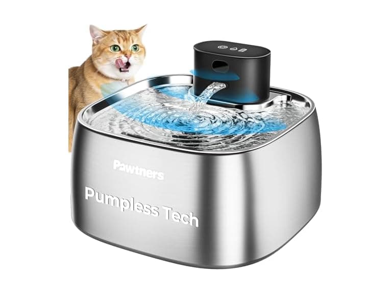 Pawtners Pumpless Cat Water Fountain - Image 1