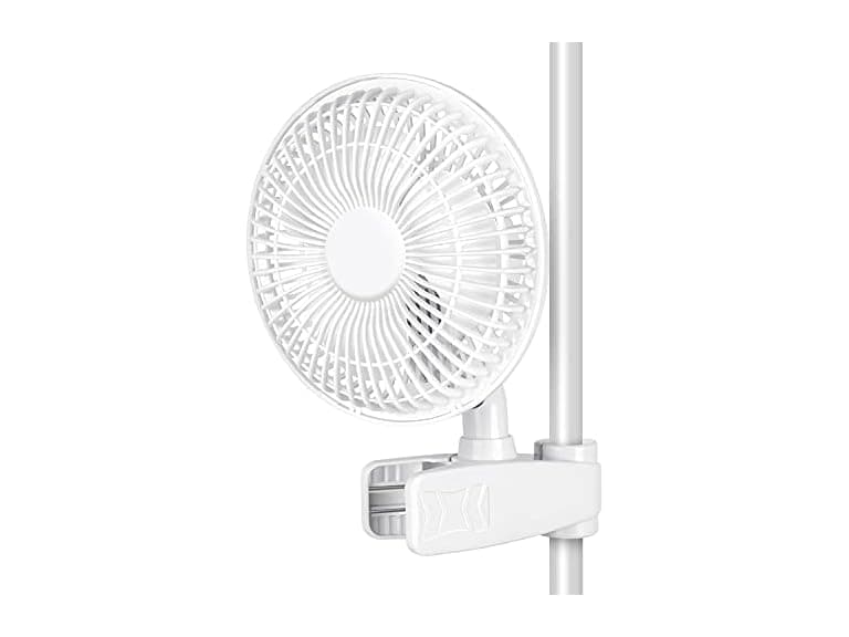 Simple Deluxe Clip Fan, 6" Adjustable Fan - Image 1