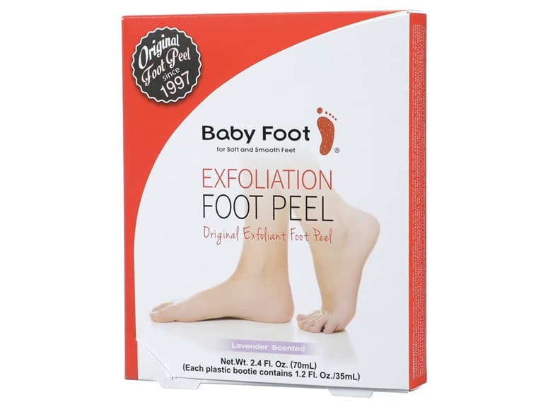(2 Count) Baby Foot Exfoliant Foot Peel, Lavender Scented - Image 1