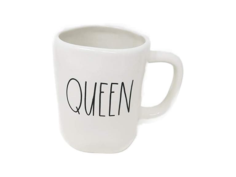 Rae Dunn Rae Dunn by Magenta QUEEN Ceramic LL Cof - Image 1
