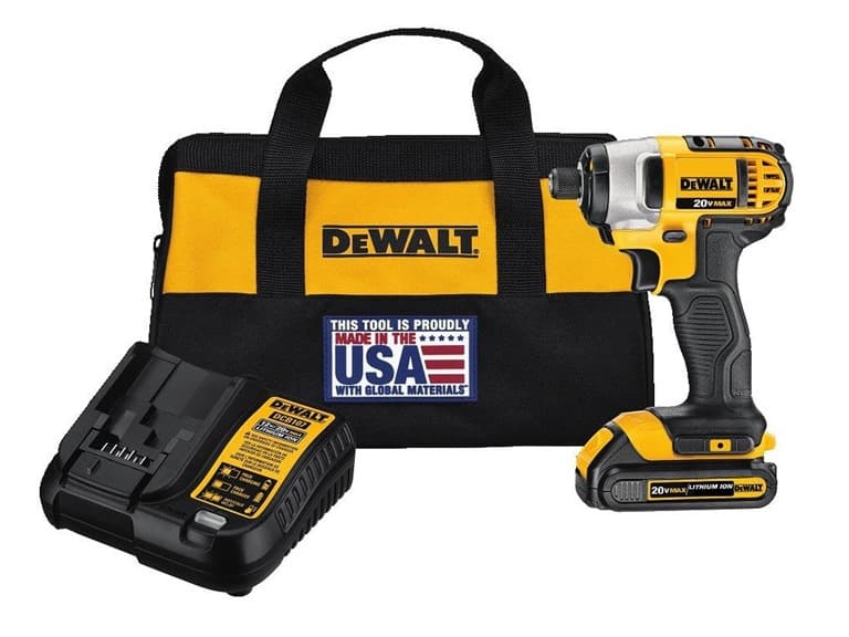 DeWALT DCF885C1 20V Max 1/4" Impact Driver Kit