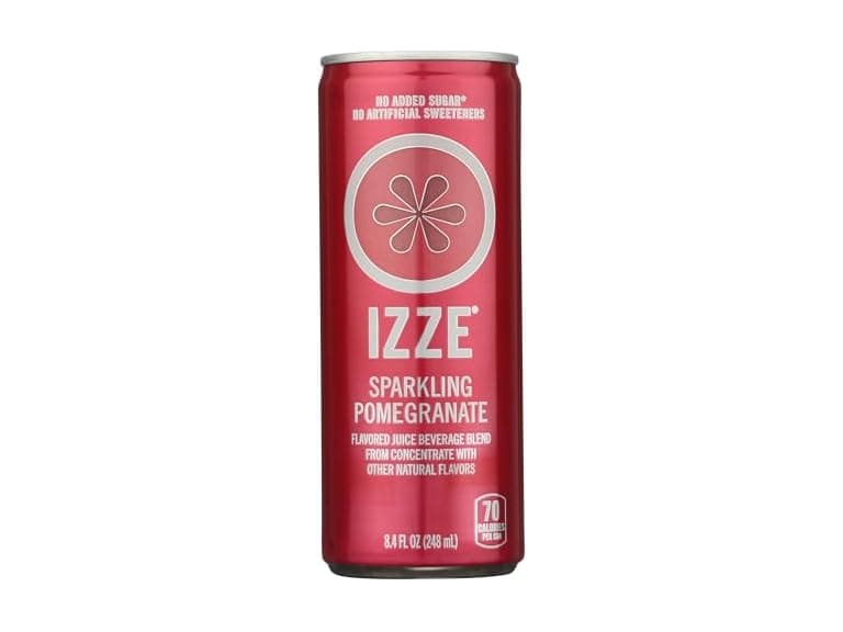 IZZE sparkling Juice, Pomegranate, 8.4 oz can - Image 1