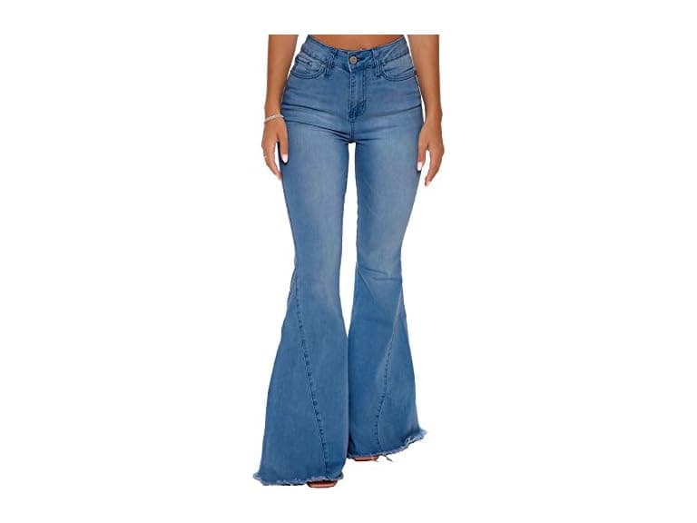 YouSexy Women (XL) Flare Bell Bottom Jeans Pants - Image 1