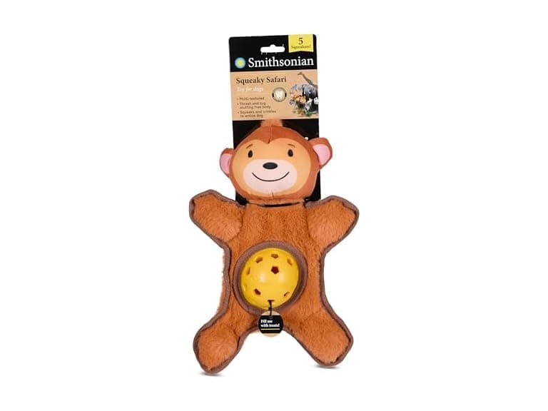 Smithsonian Squeaky Safari Dog Toy - Image 1