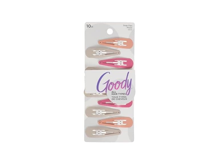 Goody Snap & Go Metal Contour Clips, 10 Count, Warm Tones - Image 1