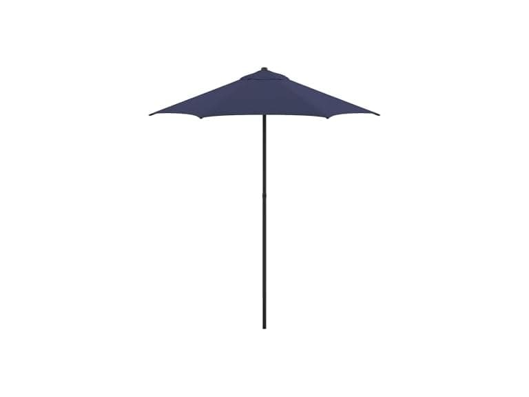 Sunline 7.5 ft Patio Umbrella with Crank Navy Blue