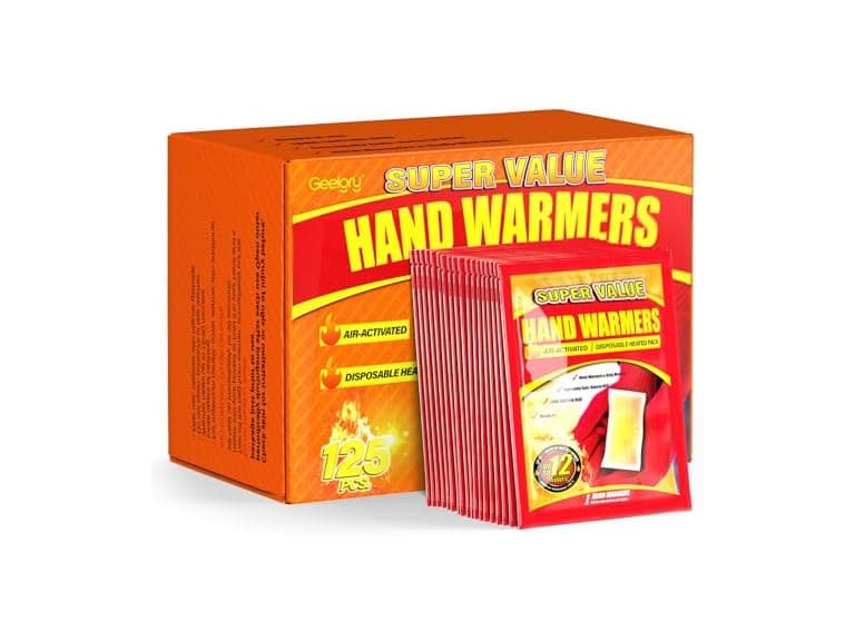 GEELGRY Hand Warmers Disposable 125Pcs - Image 1