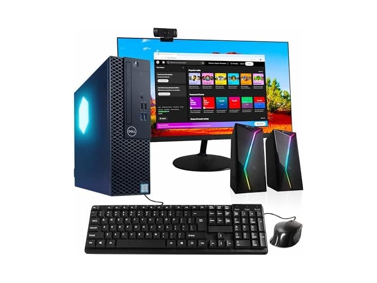 Dell Optiplex 3060 PC w/RGB Lighting - Image 1