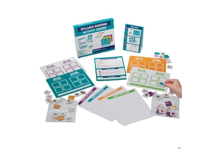 Fun Express Syllable Sorting & Writing Skills - Image 1