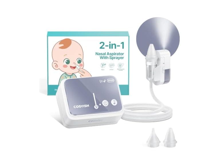 Cosyish Nasal Aspirator for Baby(Grey) Grey - Image 1