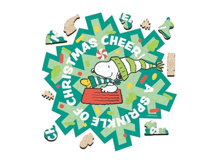 WOODLUX Peanuts Snoopy Puzzle for Adults - Image 1