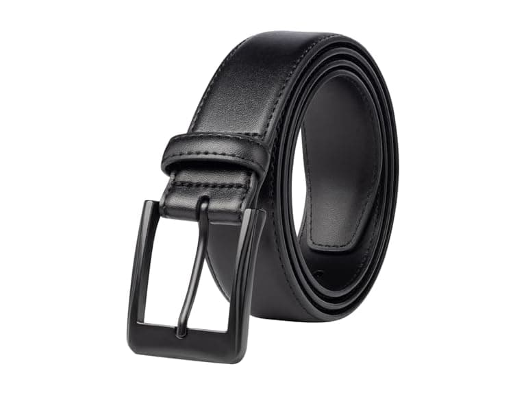 KM Legend Men Genuine Leather Dress Belt - Image 1