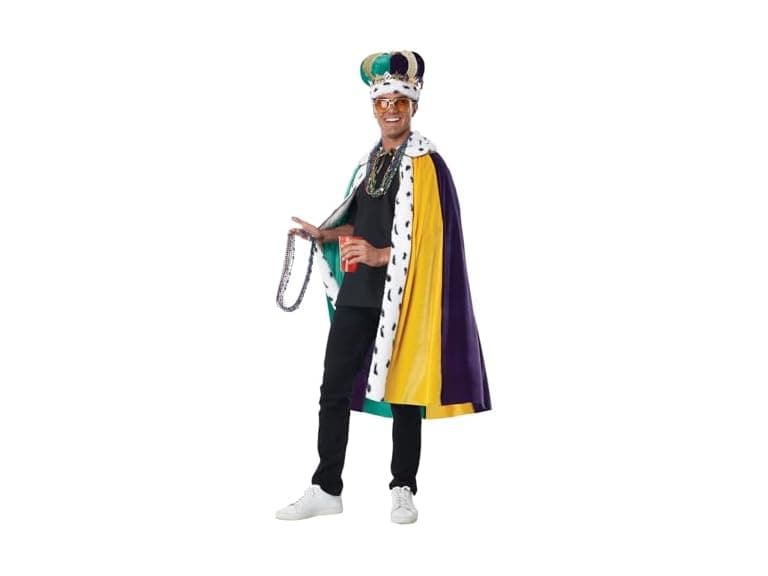 California Costumes Mardi Gras Cape - Image 1