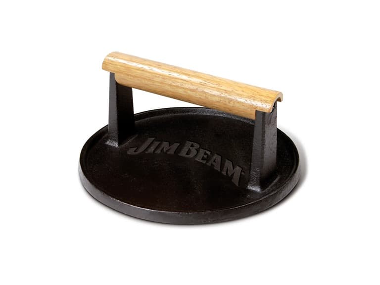 Jim Beam Cast Iron Burger Press - Image 1