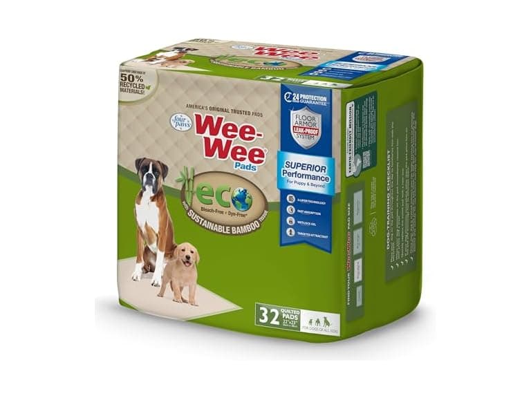 Four Paws Wee-Wee Superior Performance Bamboo Pee Pads - Image 1