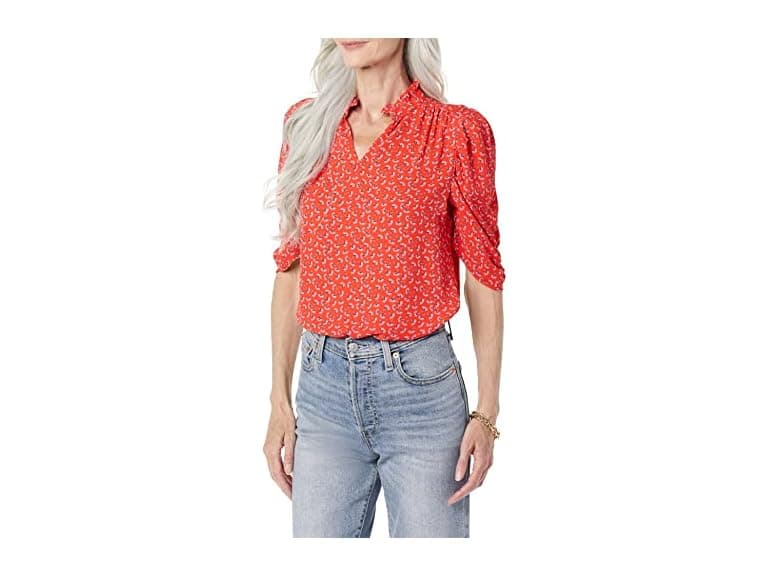 Amazon Essentials Women Half-Sleeve Blouse - Image 1