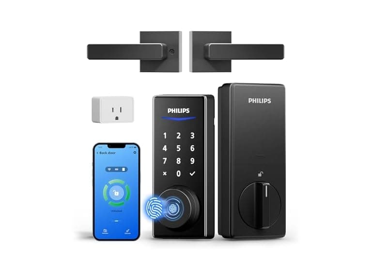 Philips DDL240X-1HBG-L-MB Philips WiFi Smart Lock with H - Image 1