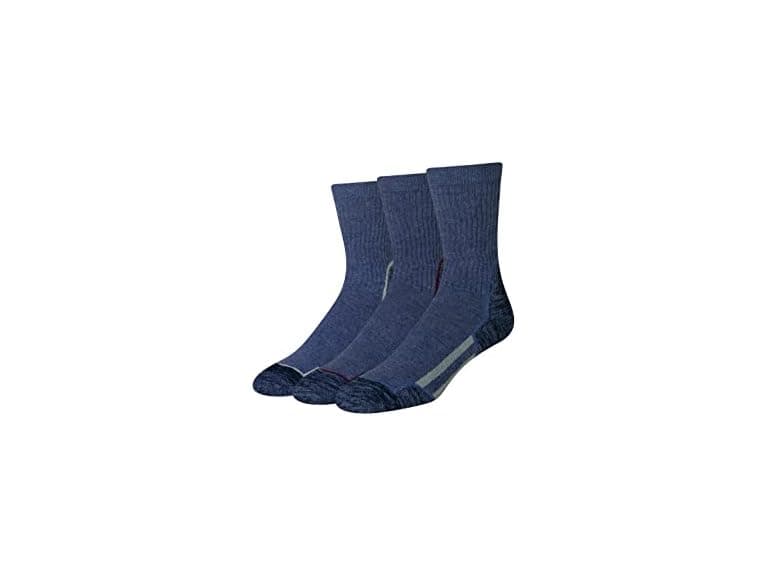 Amazon Essentials Men 3 Pairs Cotton Hiking Socks - Image 1