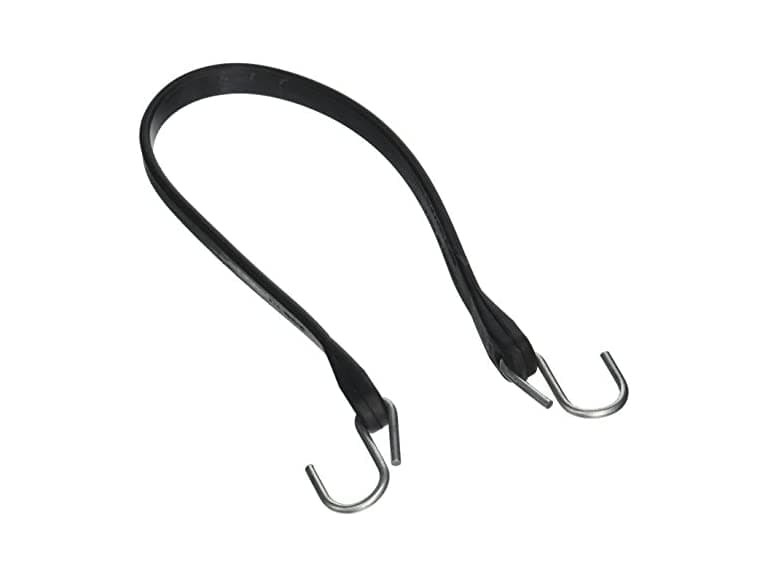 Tarp Strap,21" Black Rubber - Image 1