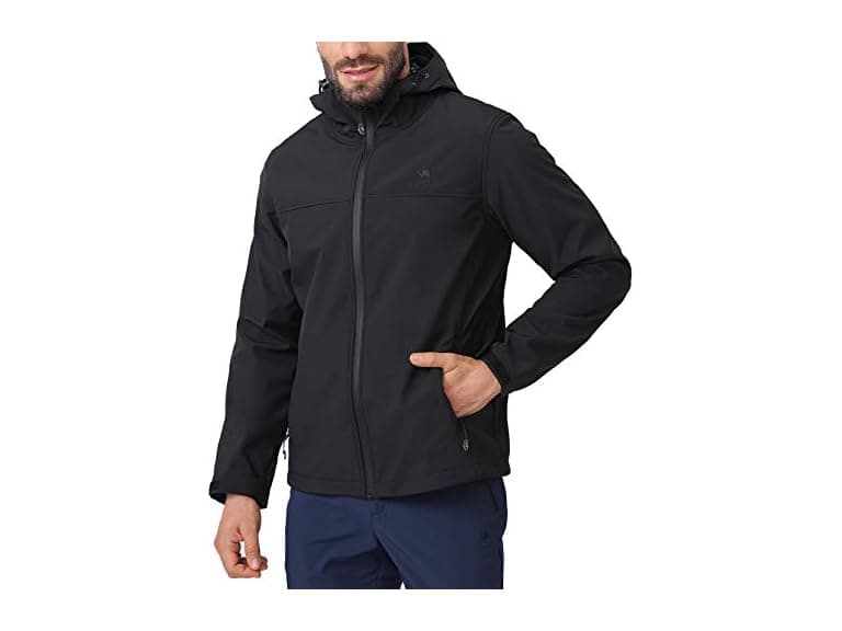 Camel Crown Men (L) Softshell Jacket Lined Jackets - Image 1