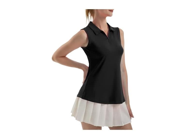 Fkeep Women Sleeveless Polo Golf Tennis T-Shirts - Image 1
