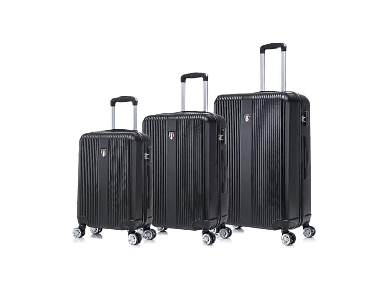 Tucci Italy Lustria 3-Piece Hardside Travel Suitcase Set - Image 1