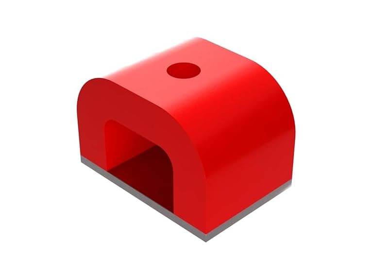 Red Cast Alnico Bridge Magnet 1.18" - Image 1