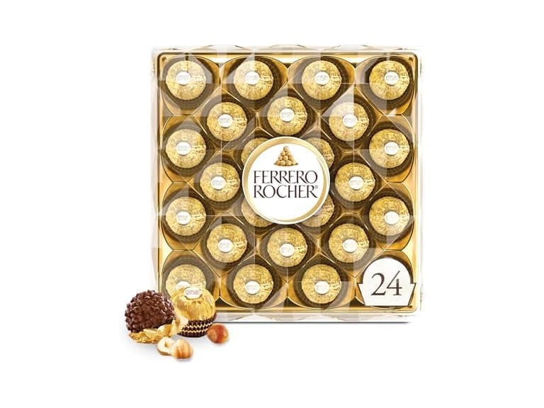 Ferrero Rocher Hazelnut Choc Box 24ct - Image 1