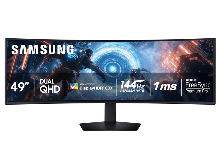 (NEW) Samsung DQHD 49" Odyssey G9 Gaming Monitor - Image 1