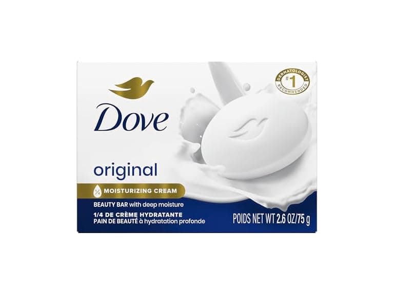Dove Beauty Bar Soap Original 2.6 oz - Image 1
