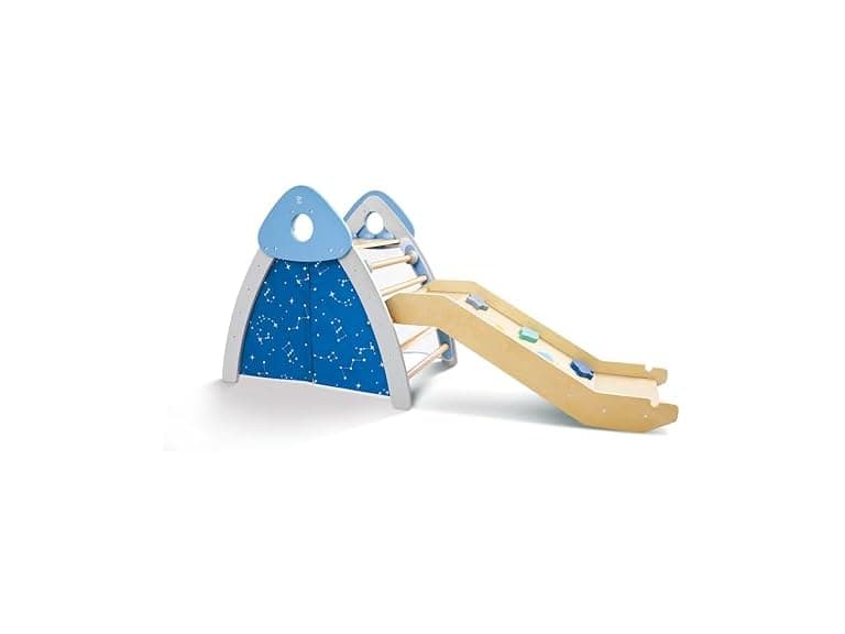 Hape 4-in-1 Climb 'n' Slide Gym Set - Image 1