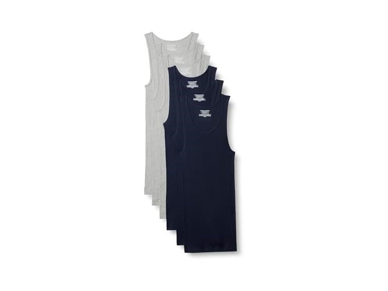 Amazon Essentials Mens SlimFit Cotton Tank 6Pk - Image 1