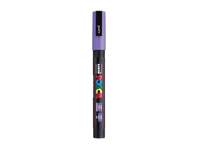 POSCA PC-3M Paint Markers, Reversible Fine Tip - Image 1