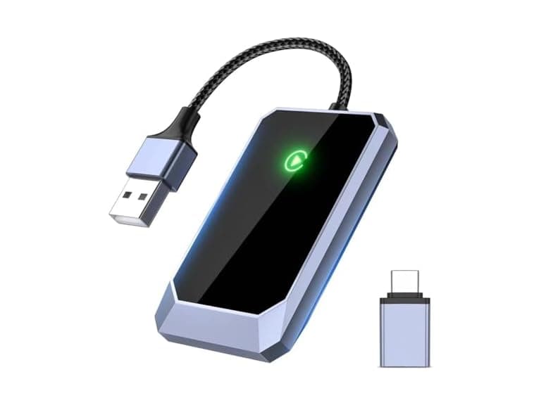 TERUNSOUl Wireless Carplay Adapter (for Apple iPhone iOS 10+)