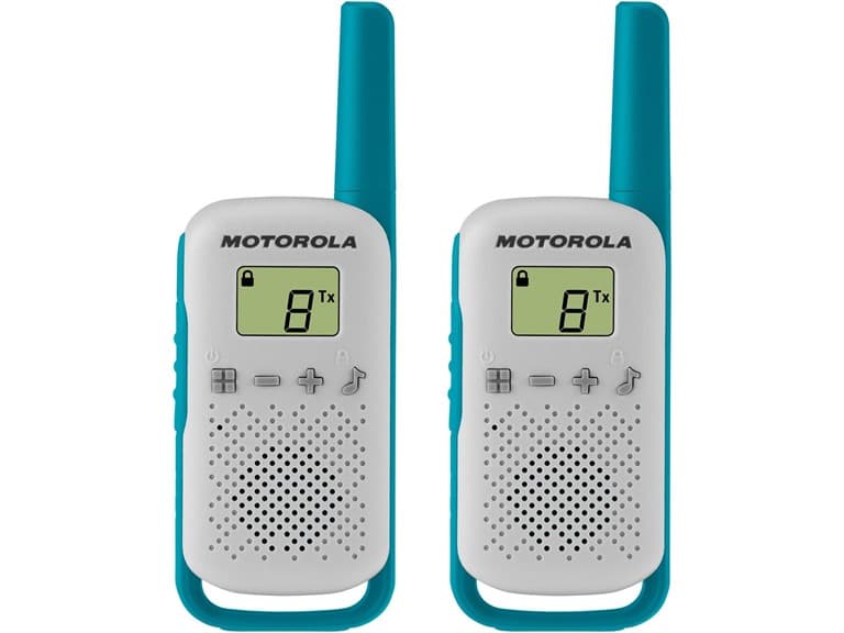 (NEW) 2-PACK Motorola T114 Talkabout 2-Way Radios, 16 Mile - Image 1