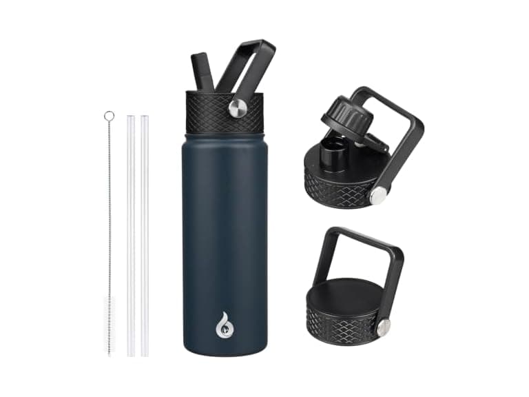 BJPKPK Insulated Water Bottles with - Image 1
