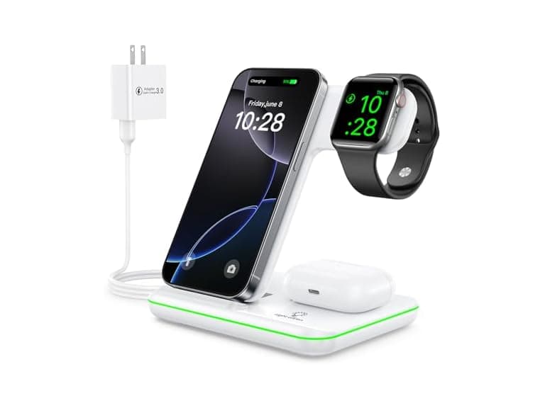 WAITIEE Foldable Wireless Charger for iPhone - Image 1