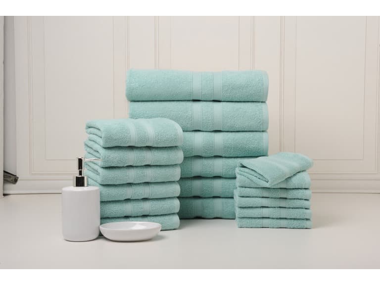 18-Piece Egyptian Cotton Towel Set - Image 1