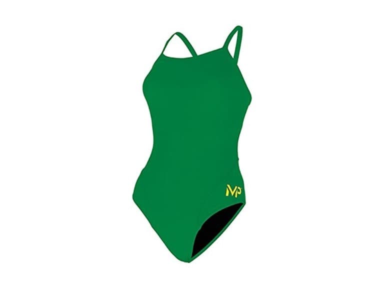 Michael Phelps Solid Mid Back Swimsuit - Image 1