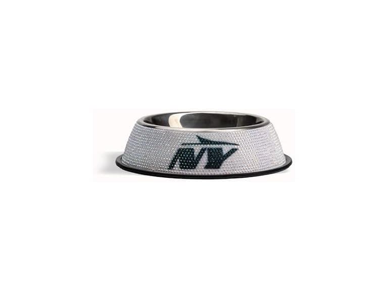 NEW YORK JETS Bling Pet Bowl - Image 1